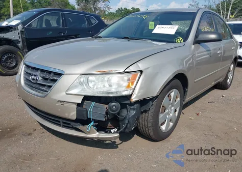2010 Hyundai Sonata Gls z USA, uszkodzony, nr VIN 5NPET4AC4AH622036